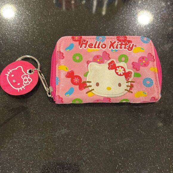 Pink Hello Kitty wallet change purse - Picture 1 of 7